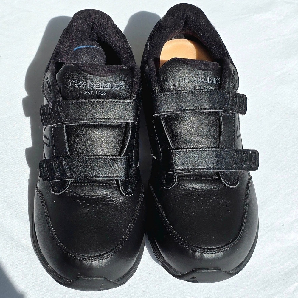 New Balance 928v3 Men's Size 11 4E Black Leather Walking Shoes Hook Loop - Picture 8 of 12